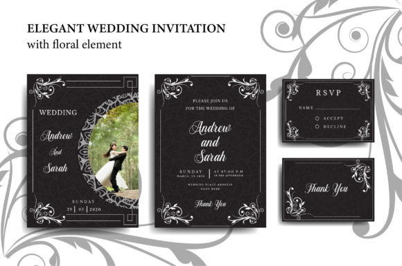 Elevate Your Special Day with an Elegant Wedding Invitation Card