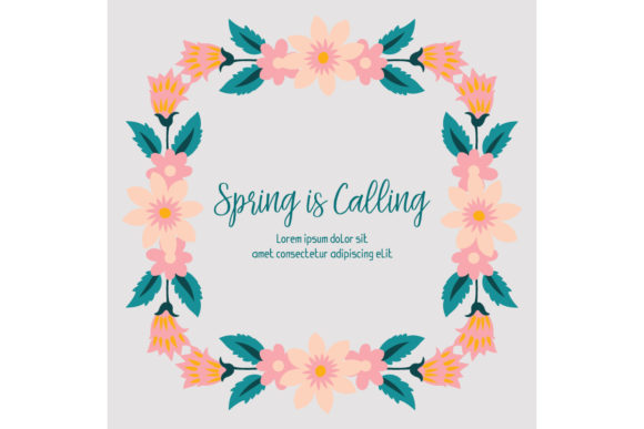 Embrace the Season with Spring Calling Greeting Card Design