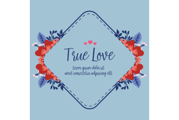 Embracing Elegance: The Unique True Love Invitation Card Design