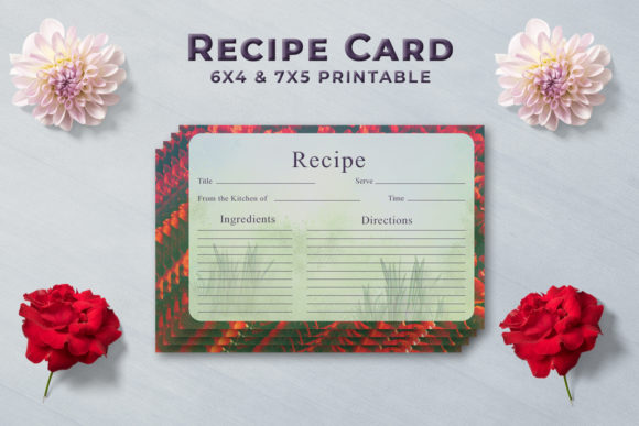 Enhancing Your Culinary Creativity with the Artistic Recipe Card Template V1