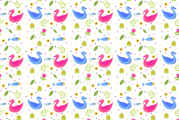 Explore the Charm of Duck Tropical Pattern: A Versatile Design for Every Occasion