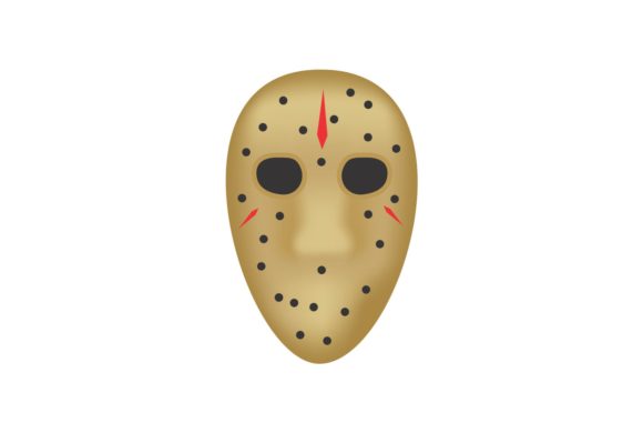 Halloween Scary Mask of Serial Killer