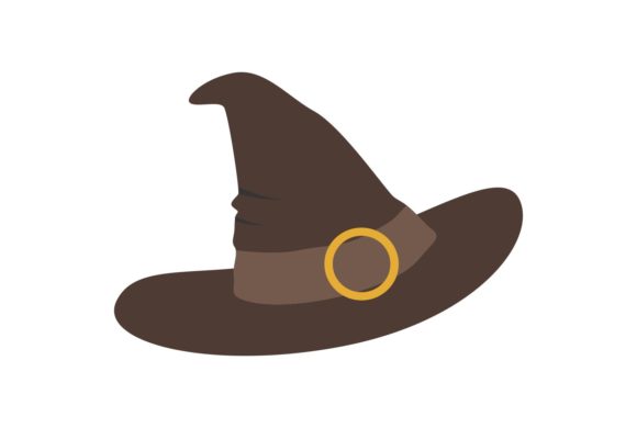 Halloween Witch Hat Cutout for Creative Projects