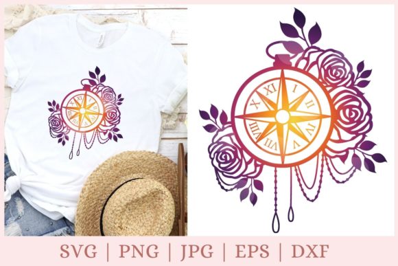 Navigating Creativity and Direction with Nautical Compass and Flower Compass Designs