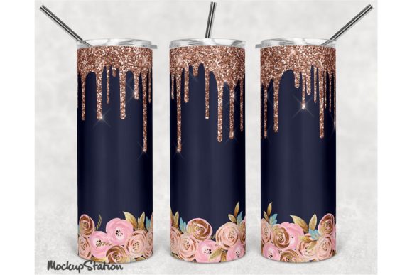 Strategic Use of Pink Glitter 20oz Skinny Tumbler Design for Enhanced Branding and Customer Experience