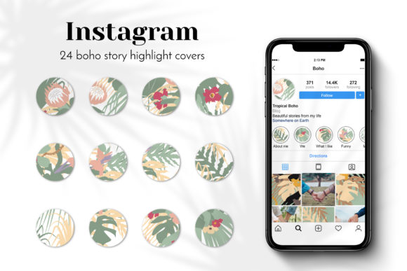 Transform Your Instagram Profile with 24 Boho Instagram Story Highlights